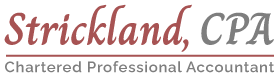 Strickland, CPA logo